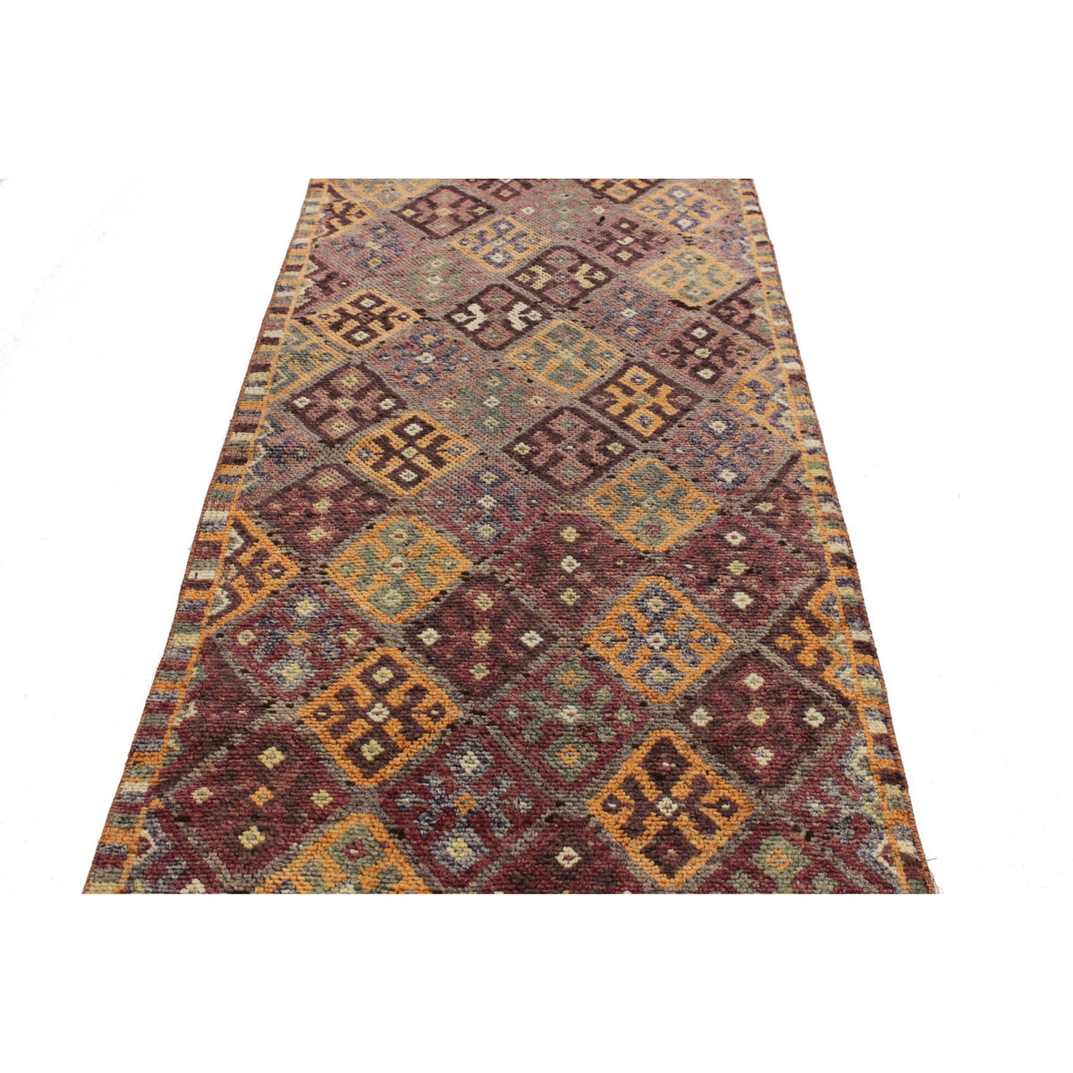 Kalibar - (2'8" x 14'1") Vintage Turkish Runner Rug