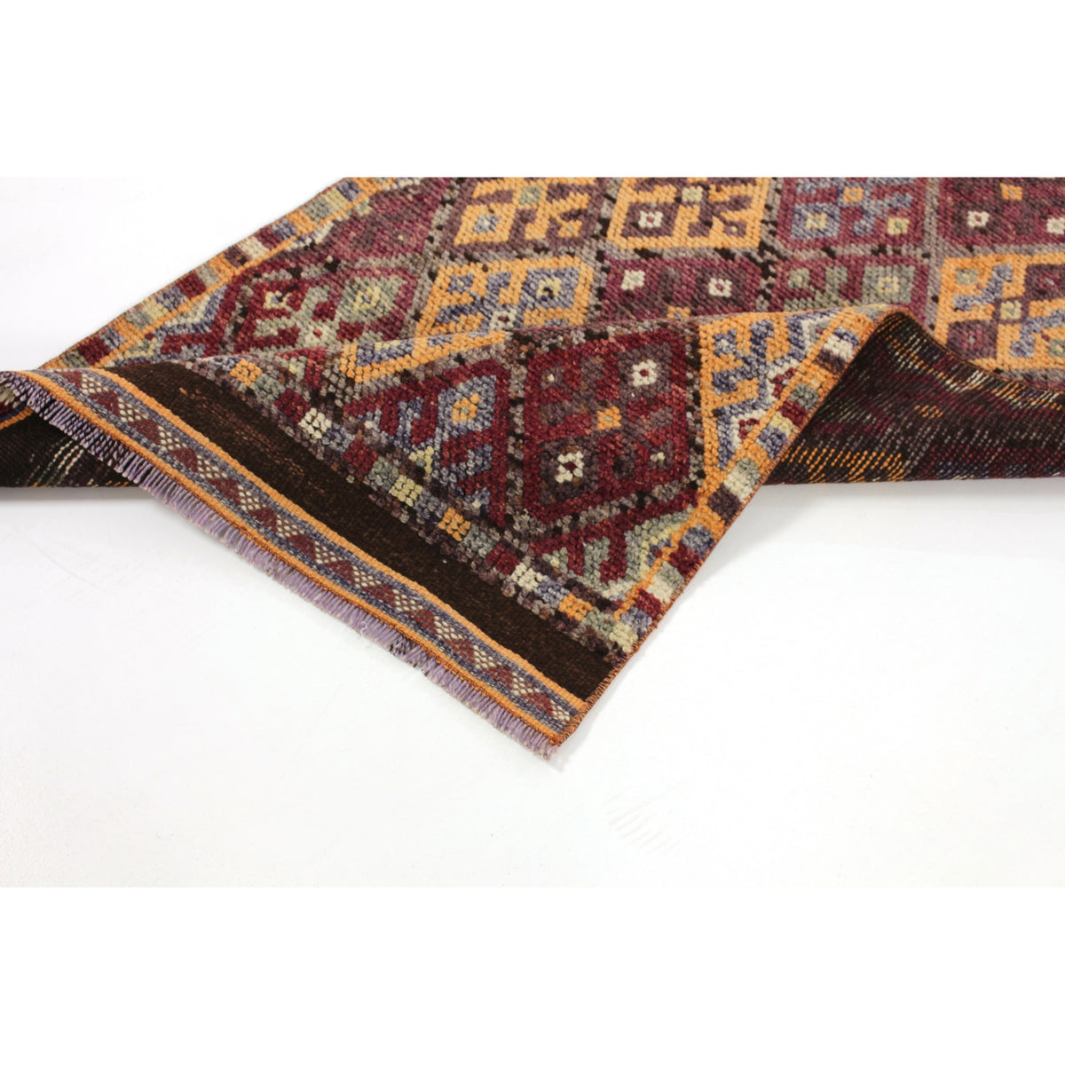 Kalibar - (2'8" x 14'1") Vintage Turkish Runner Rug