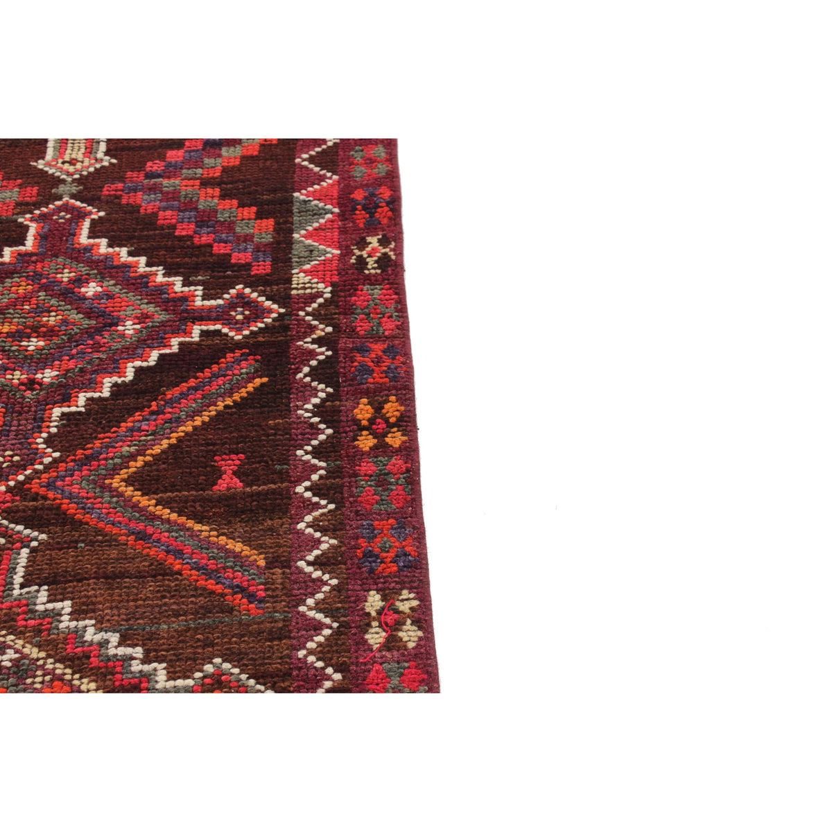 Balasan - (2'9" x 12'10") Vintage Turkish Runner Rug