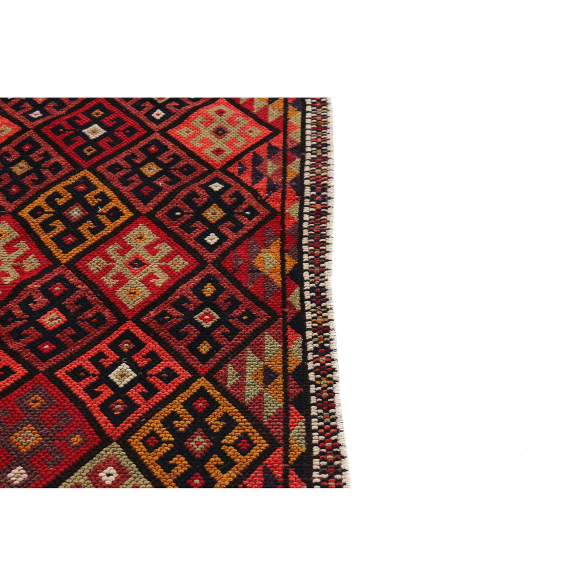 Malatke - (2'7" x 13'5") Vintage Turkish Runner Rug