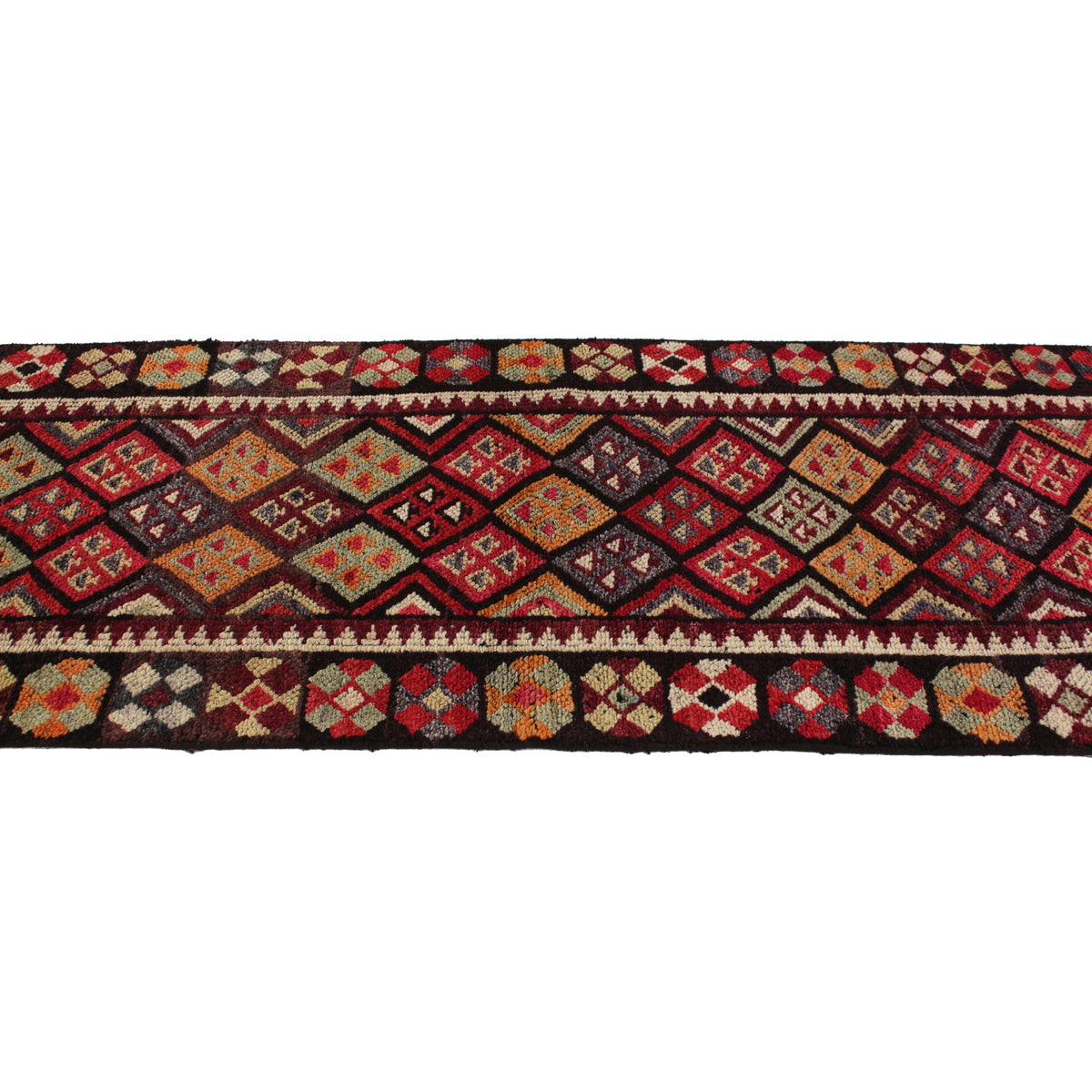 Lahrud - (2'9" x 14'3") Vintage Turkish Runner Rug