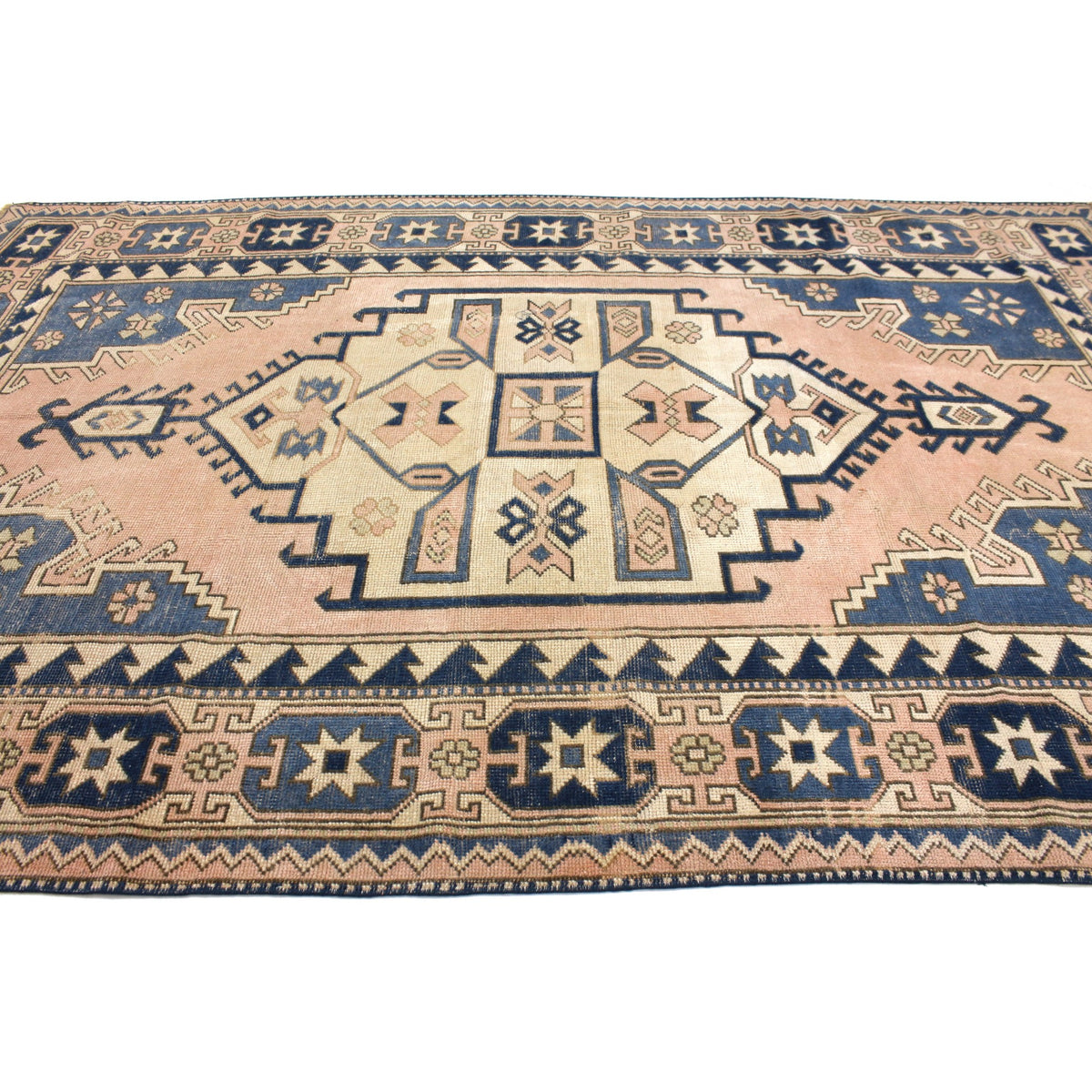 Varisan - (6'5'' x 9'11'') Vintage Turkish Rug