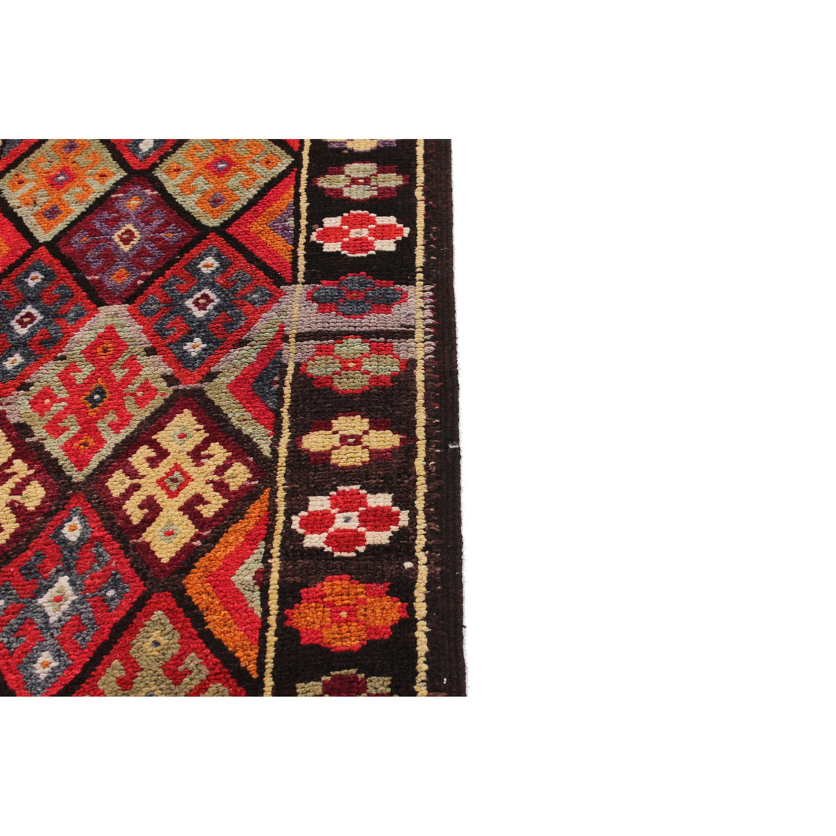 Marlula - (2'10" x 13') Vintage Turkish Runner Rug