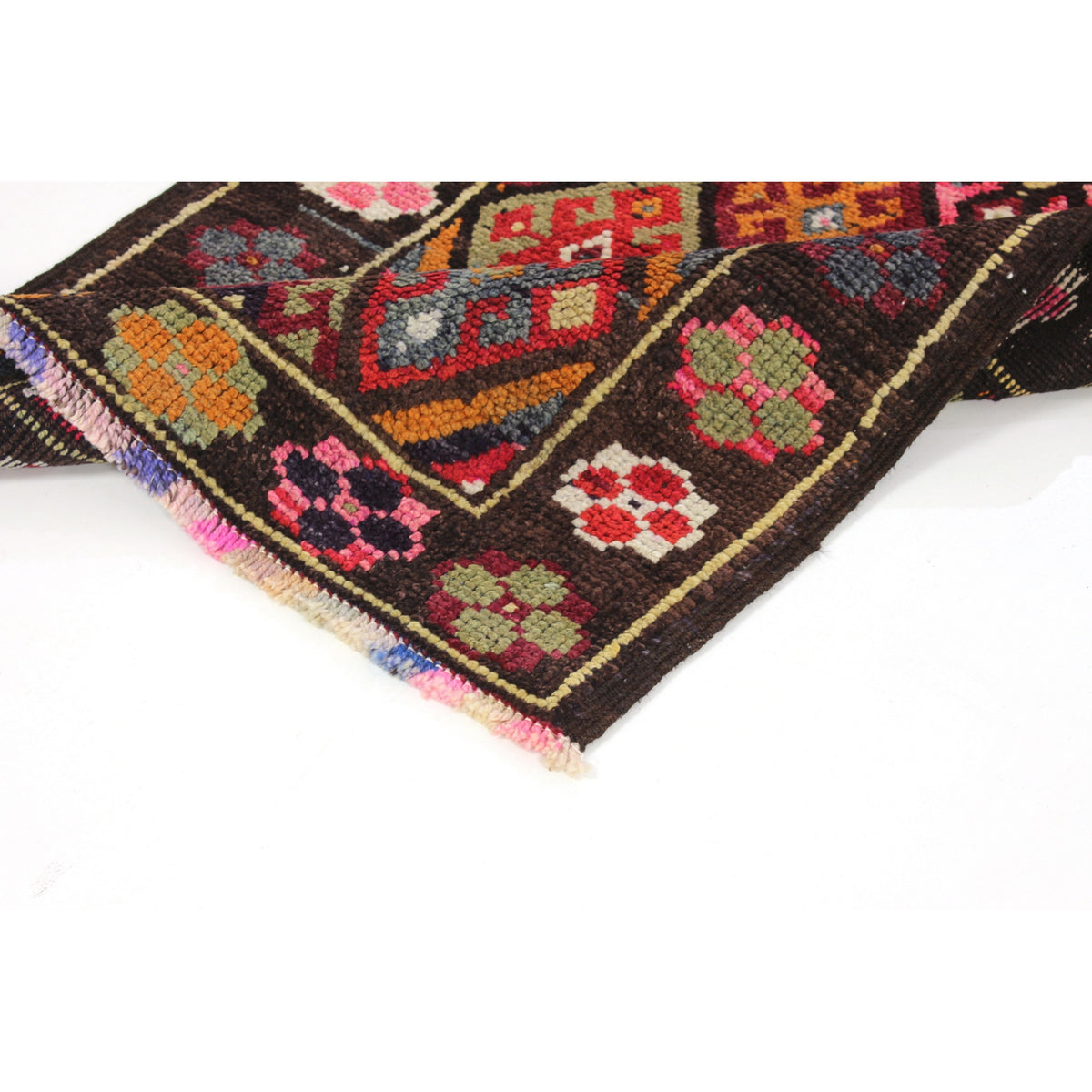 Marlula - (2'10" x 13') Vintage Turkish Runner Rug