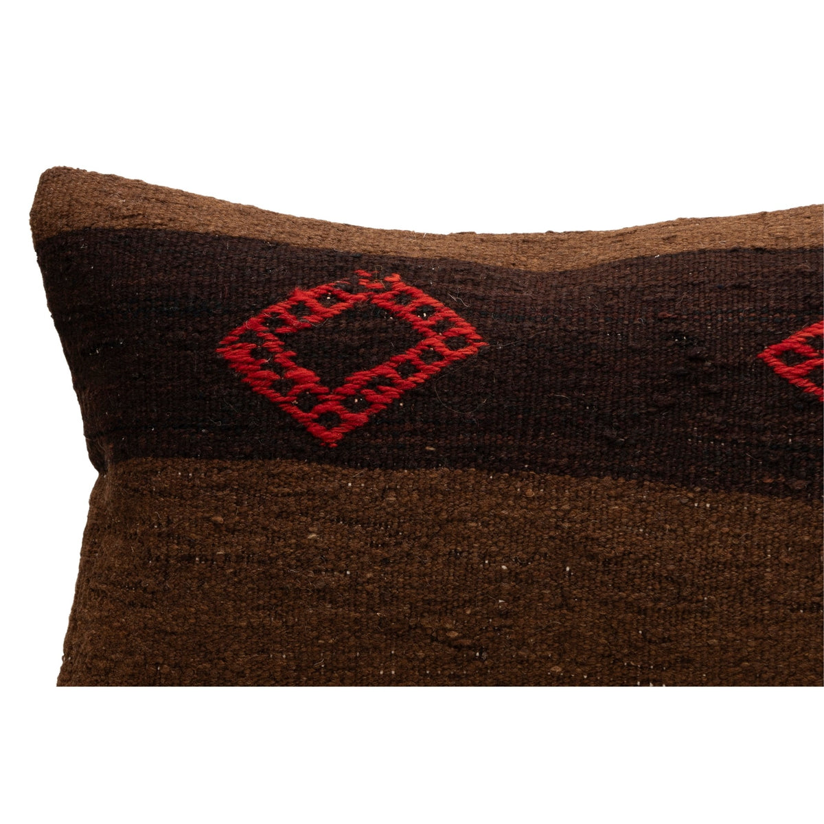 Vintage Handwoven Kilim Pillow Cover 16" x 24"