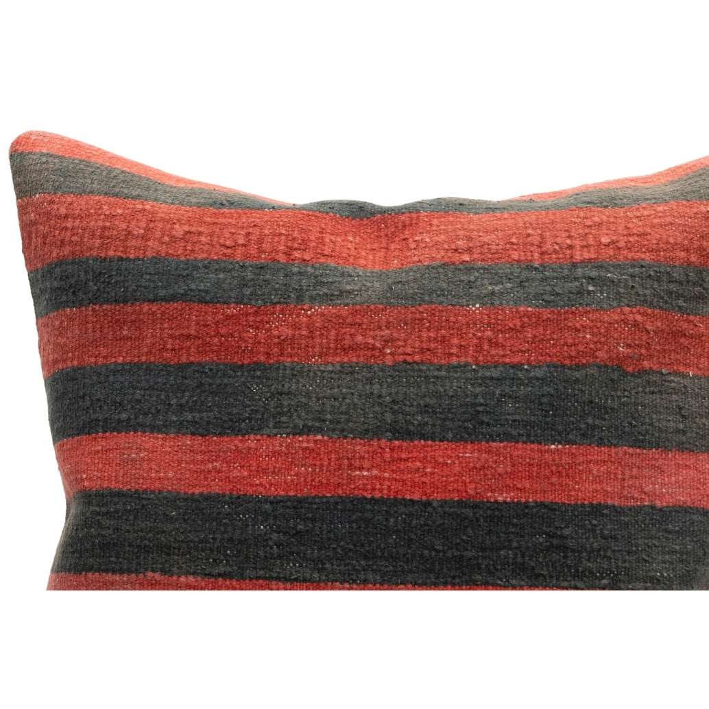 Striped Vintage Kilim Throw Pillow Cover 20" x 20"