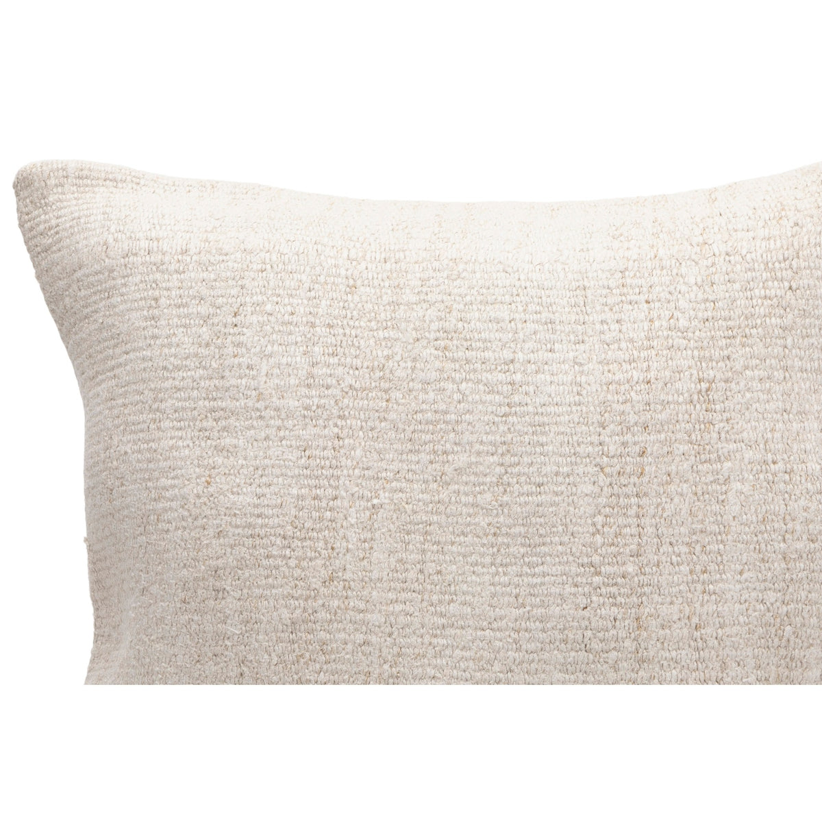 Handwoven Natural Hemp Pillow Cover 16" x 16"