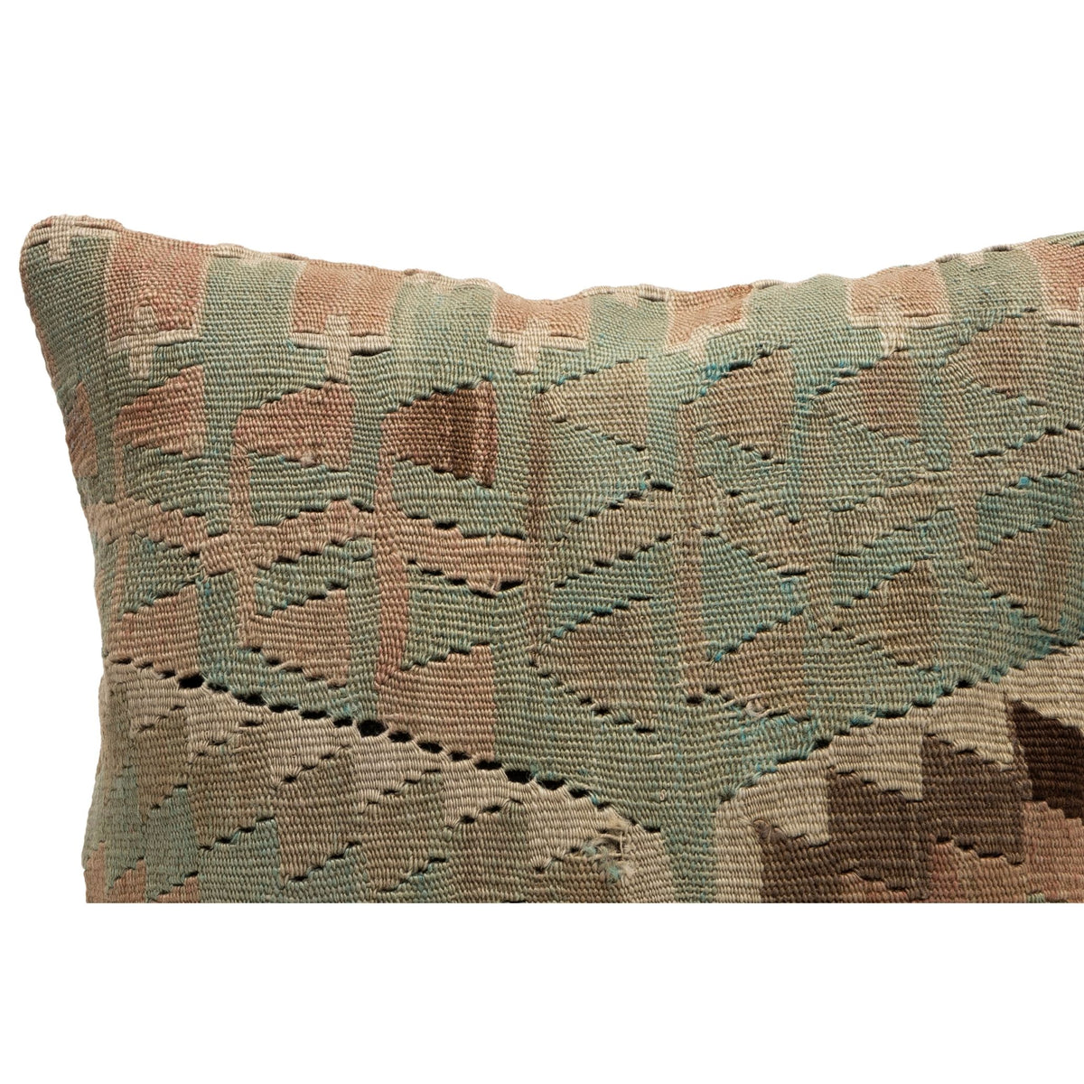 Handmade Kilim Throw Pillow Cover 16" x 16"