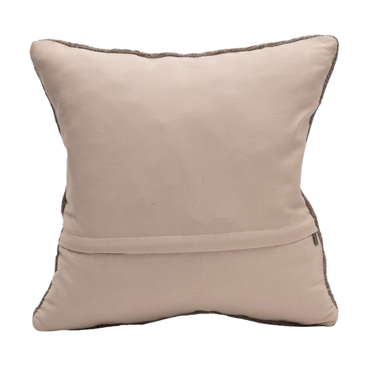 Natural Gray Wool Cushion Pillow Cover 16" x 16"