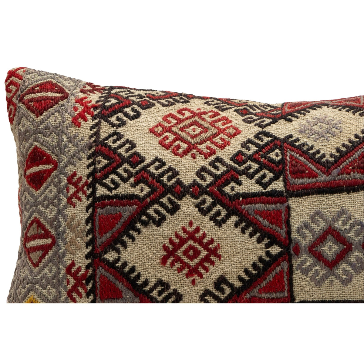 Oriental Kilim Throw Pillow Cover 12" x 20"