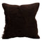 Brown textured pillow 