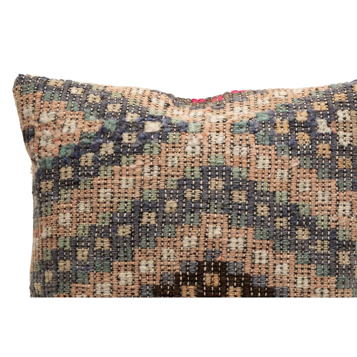 Handmade Kilim Throw Pillow Cover 16" x 16"