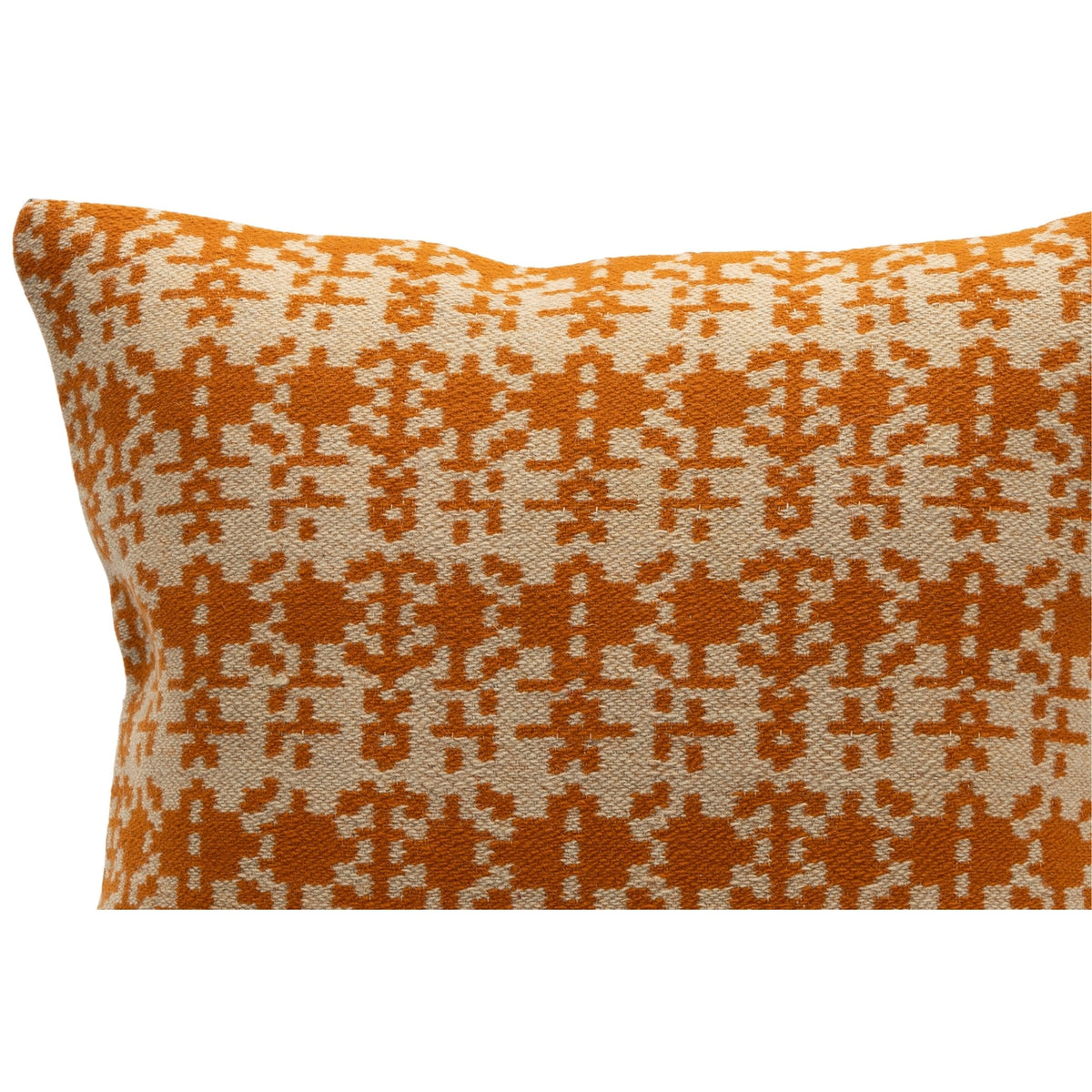 Vintage Orange Kilim Cushion Cover 16" x 16"