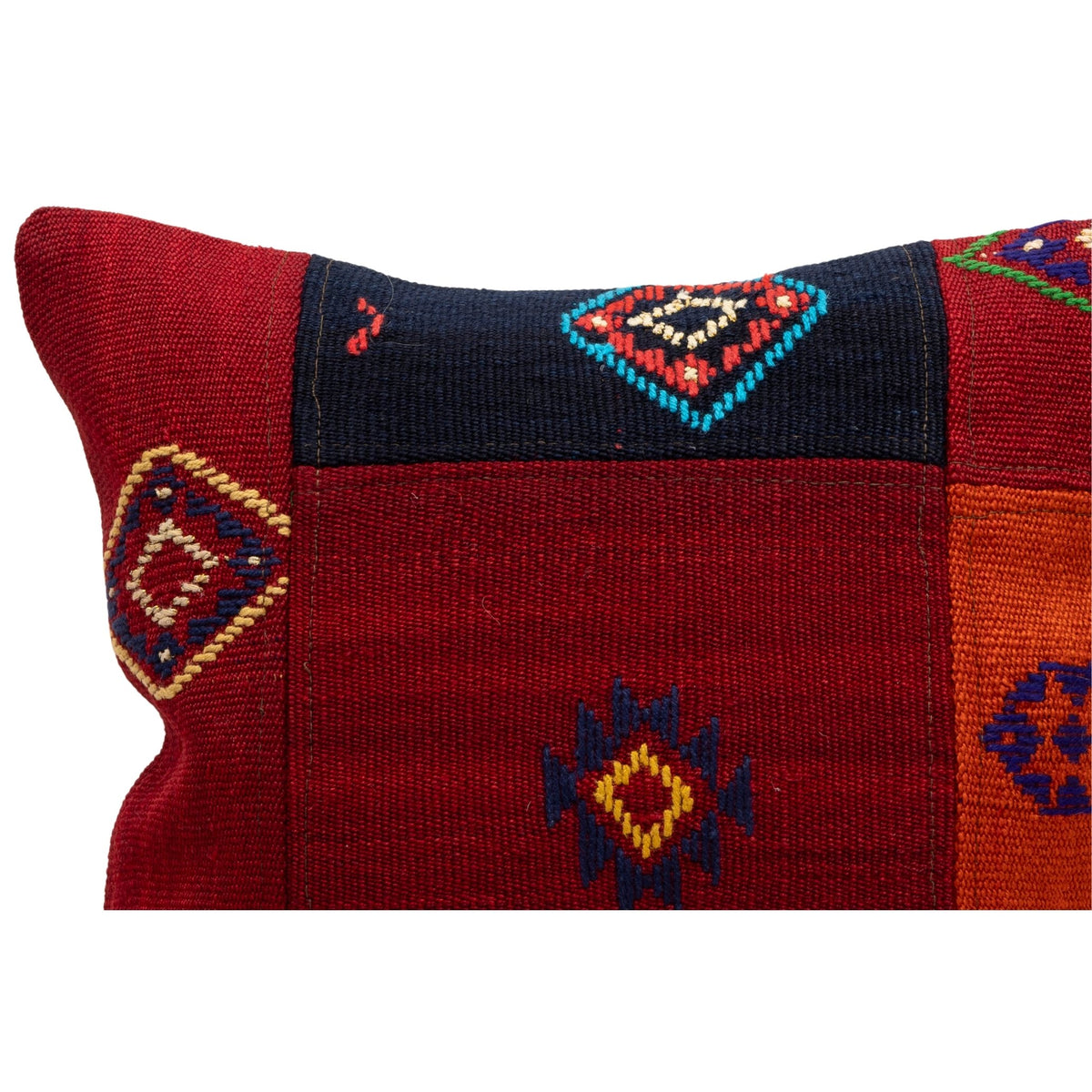 Handmade Vintage Turkish Kilim Pillow Cover