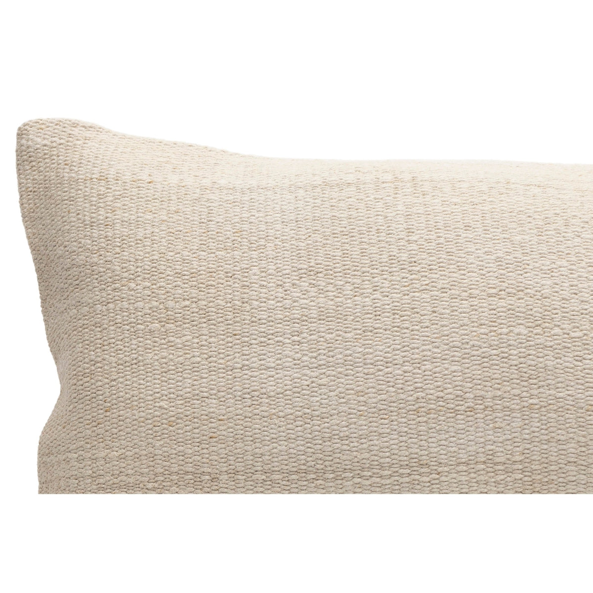 Neutral Handmade Hemp Cushion Cover 12" x 20"