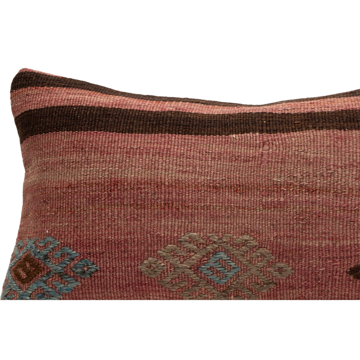 Oriental Kilim Throw Pillow Cover 12" x 20"