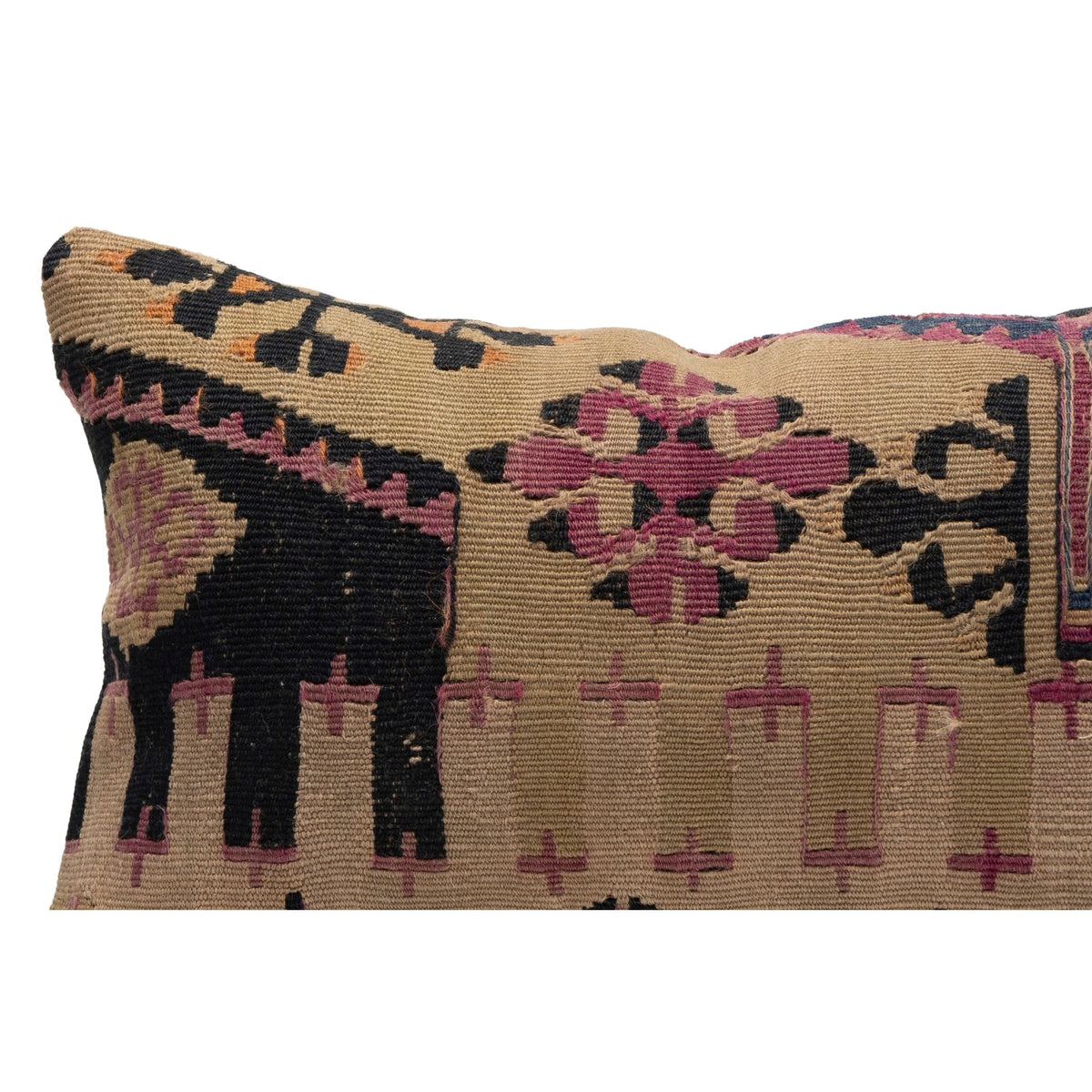 Oriental Wool Kilim Pillow Cover