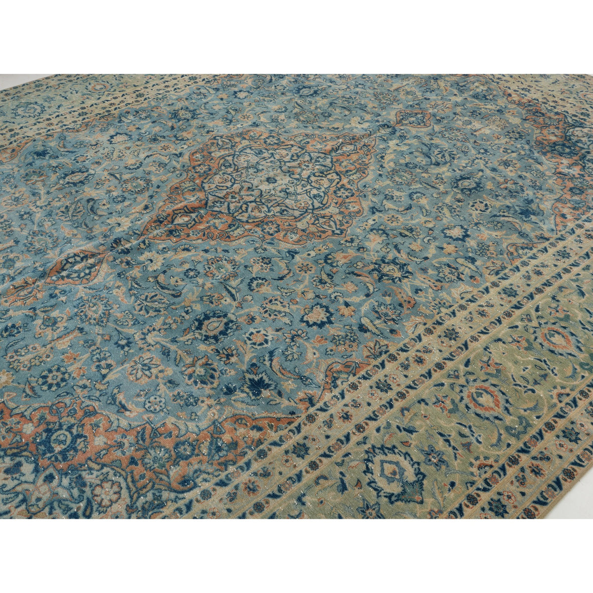 Himrau - (9'8" x 12'4") Oriental Turkish Rug