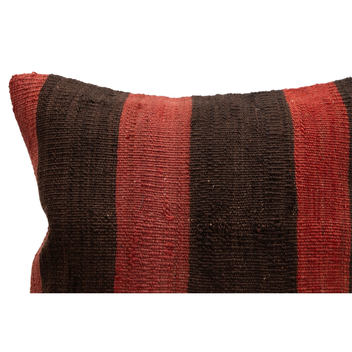 Handmade Striped Kilim Throw Pillow Case 16" x 16"