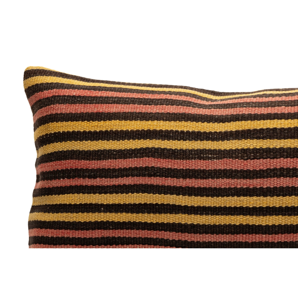 Vintage Striped Kilim Pillow Case 12" x 20"