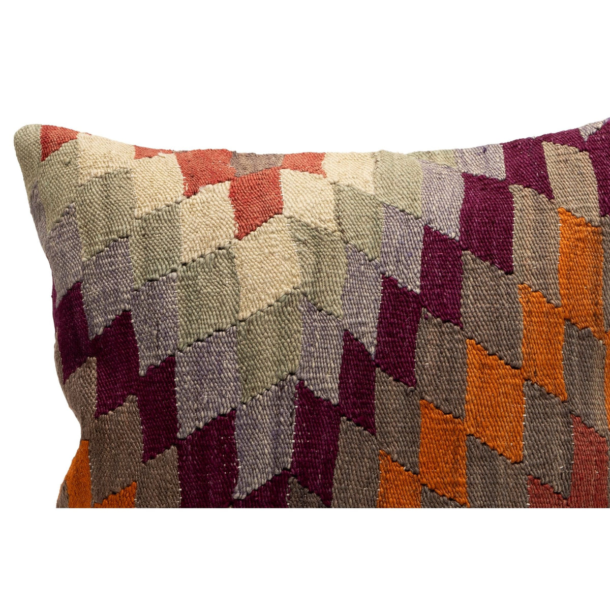 Handmade Geometric Throw Pillow Cover 20" x 20"