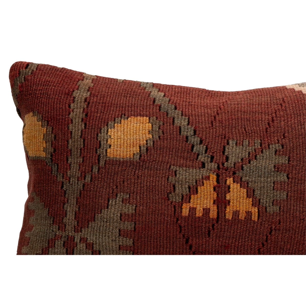 Oriental Kilim Throw Pillow Cover 12" x 20"