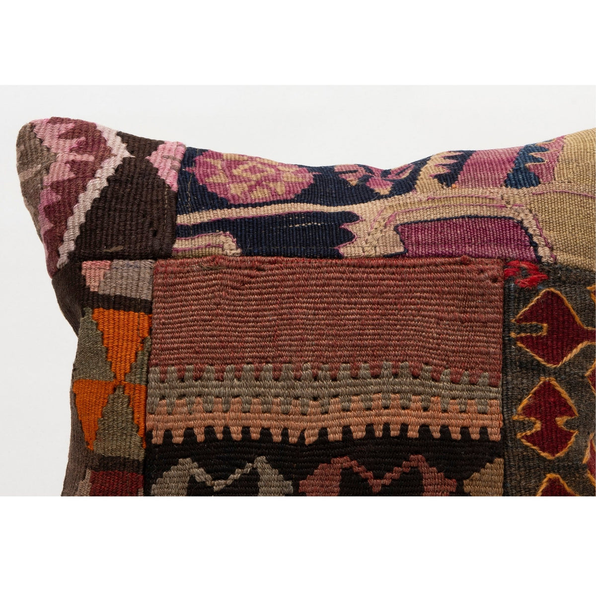 Handmade Vintage Turkish Kilim Pillow Cover