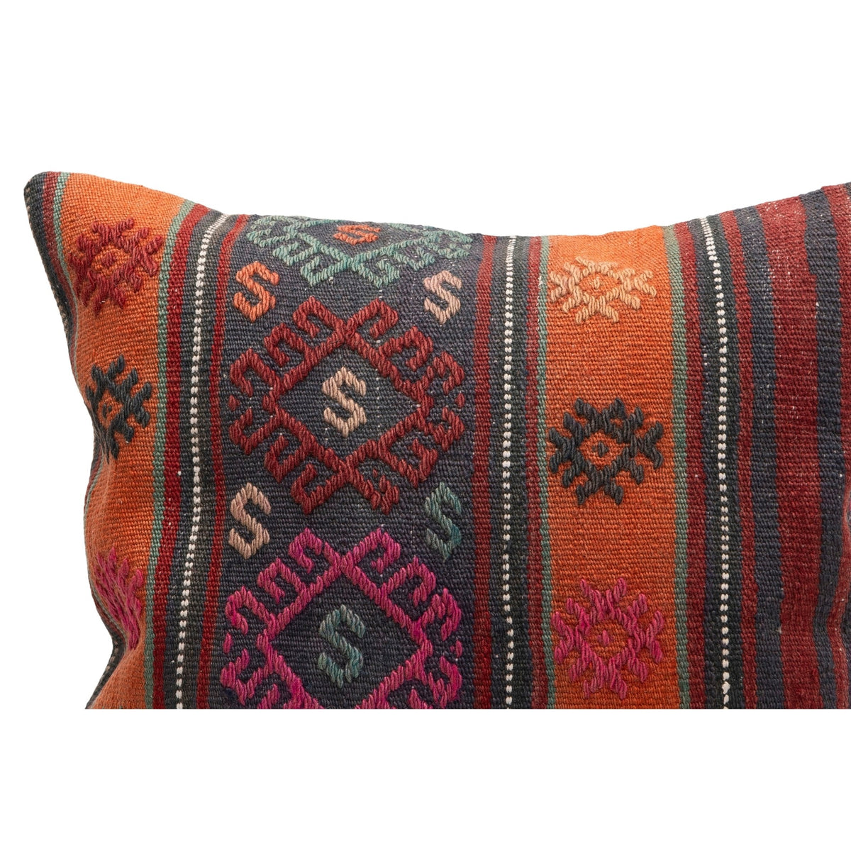 Handmade Oriental Kilim Pillow Cover 20" x 20"