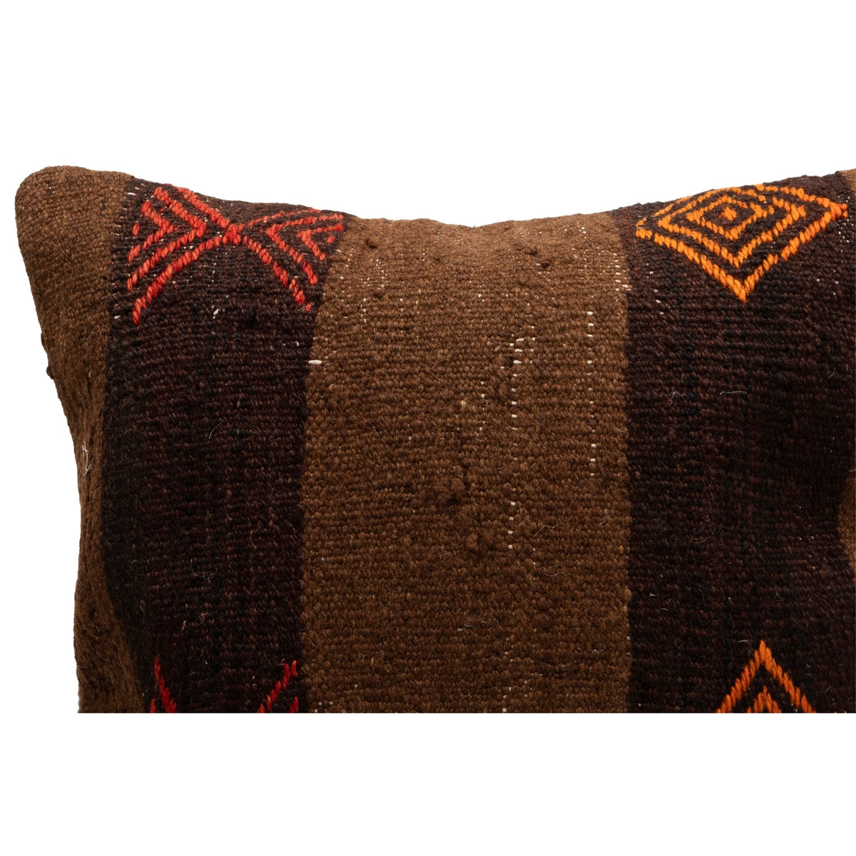 Handmade Neutral Kilim Pillow Cover 20" x 20"