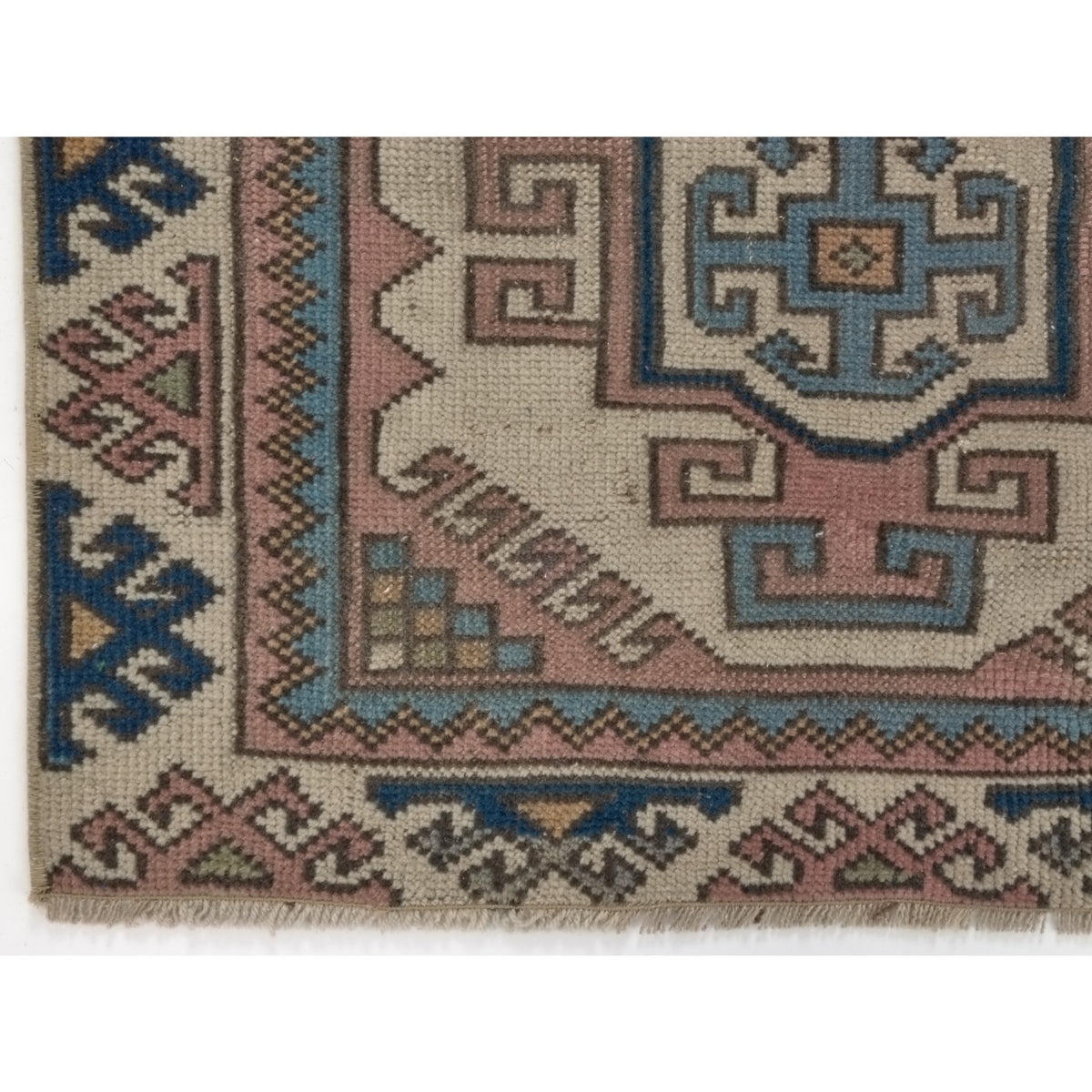 Zrodla - (3'3'' x 4'5'') Vintage Turkish Rug