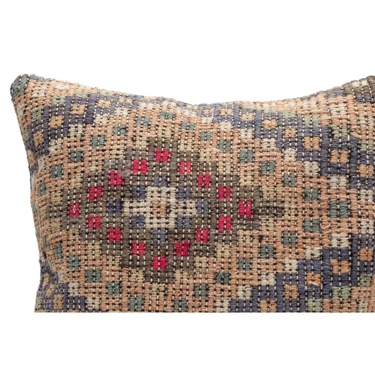 Handmade Kilim Throw Pillow Cover 16" x 16"