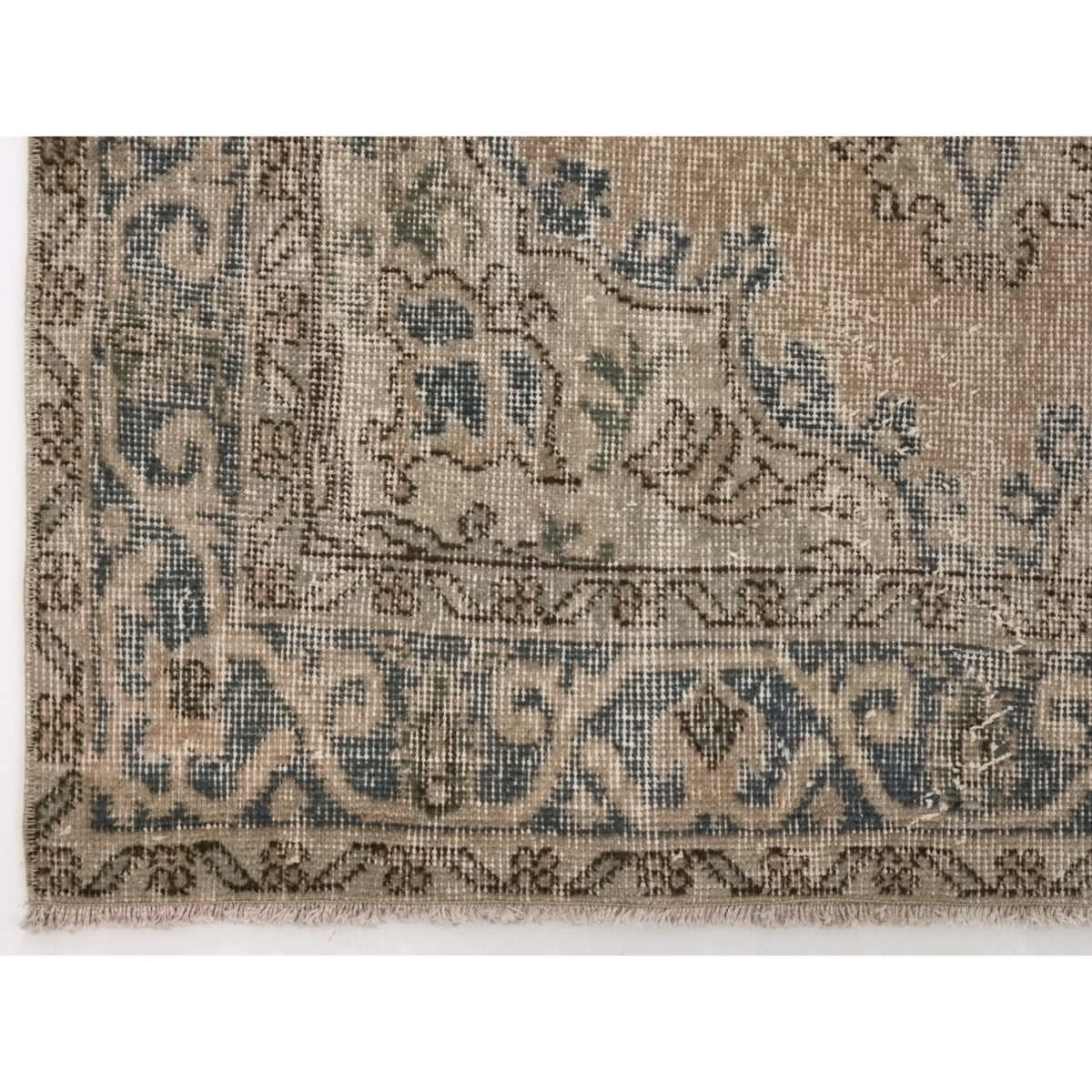 Taganro - (3'10'' x 6'11'') Vintage Turkish Rug