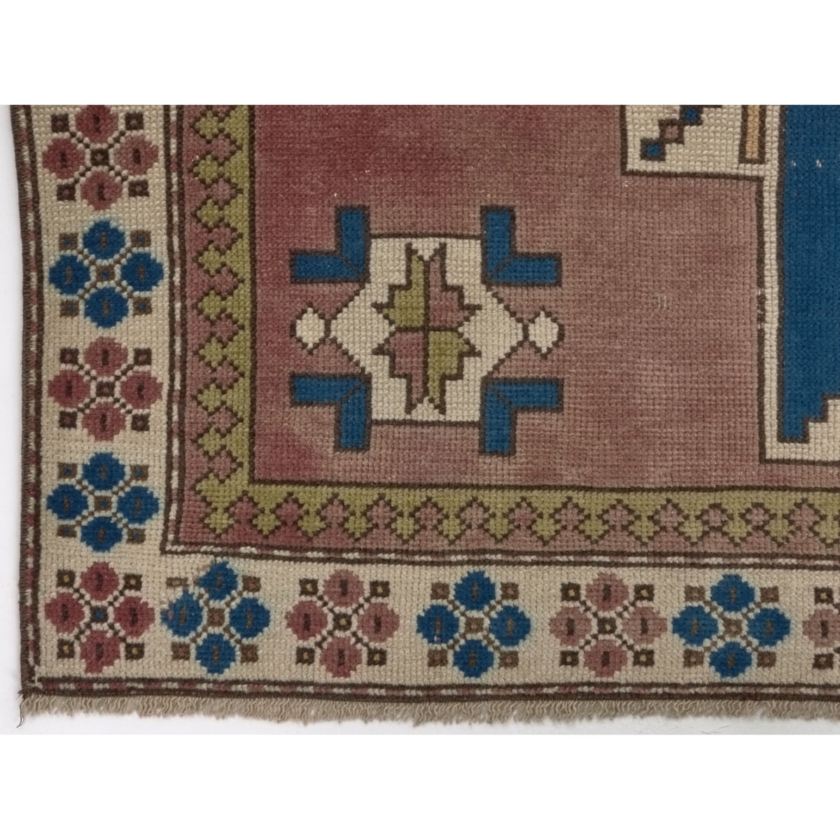 Varshet - (4'8'' x 7'7'') Vintage Turkish Rug