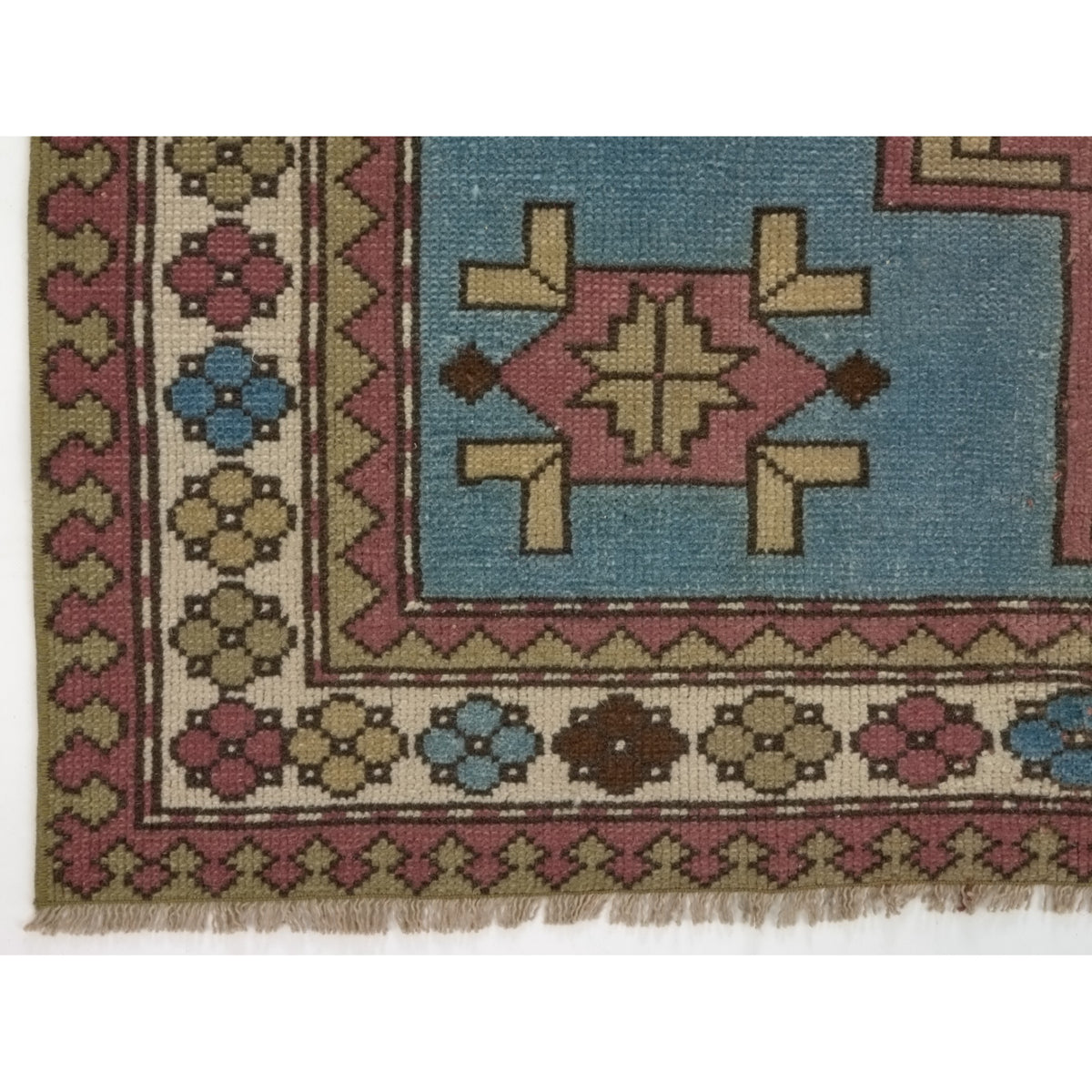 Dryan - (4'9'' x 7'8'') Vintage Turkish Rug