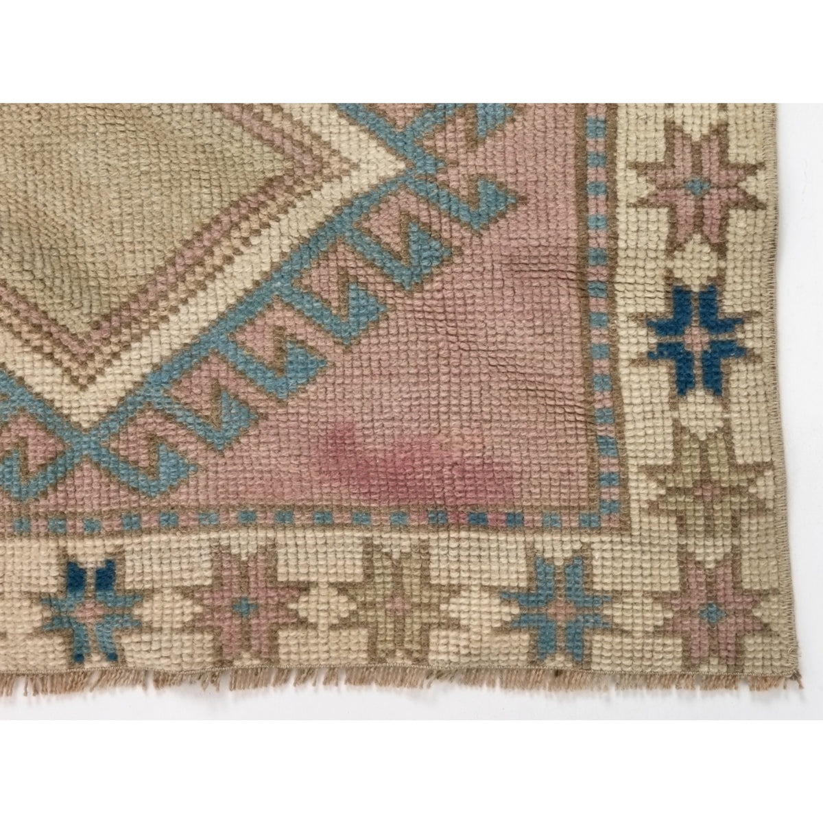 Rungem - (2'11'' x 3'9'') Vintage Turkish Rug