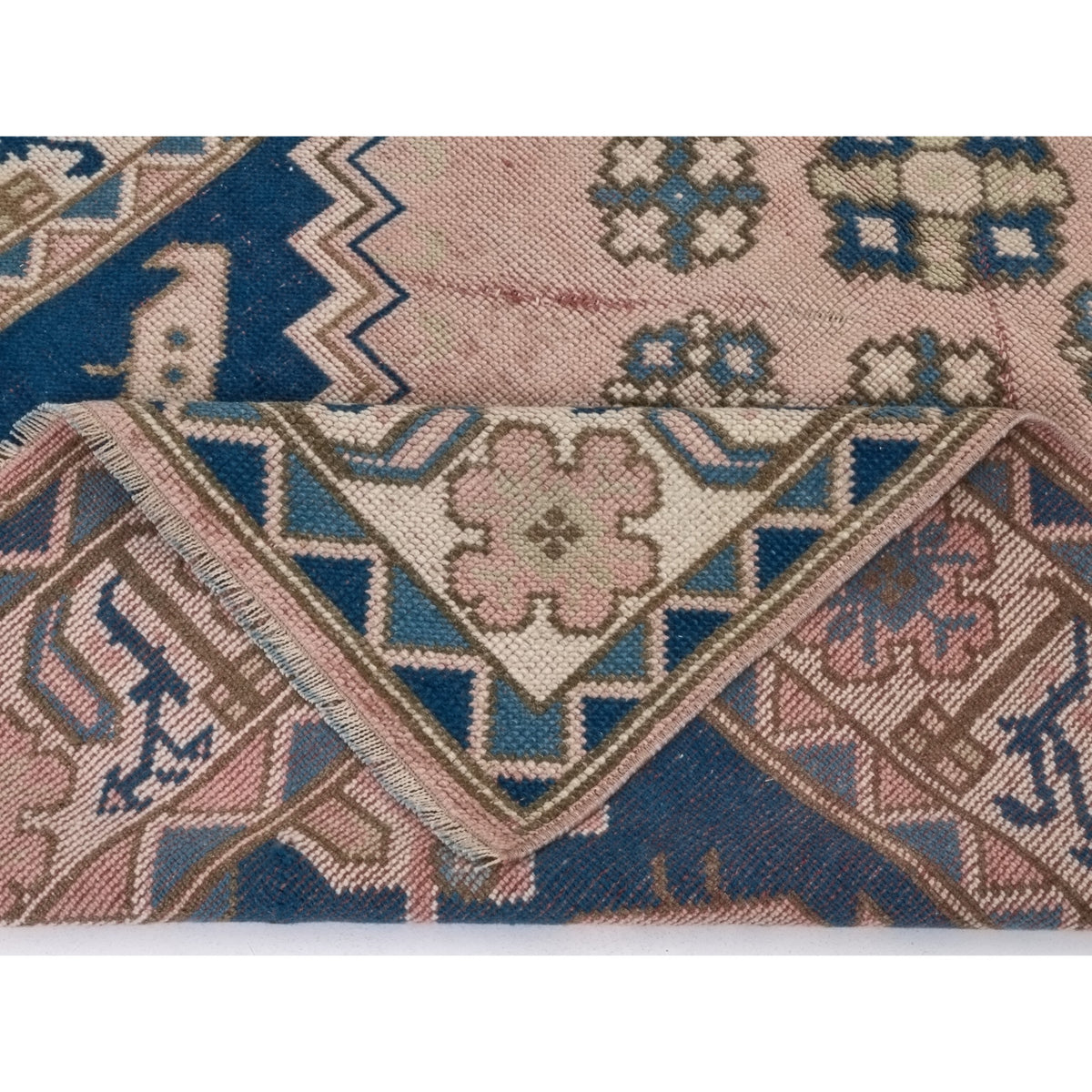 Mahina - (4' x 6'4'') Vintage Turkish Rug