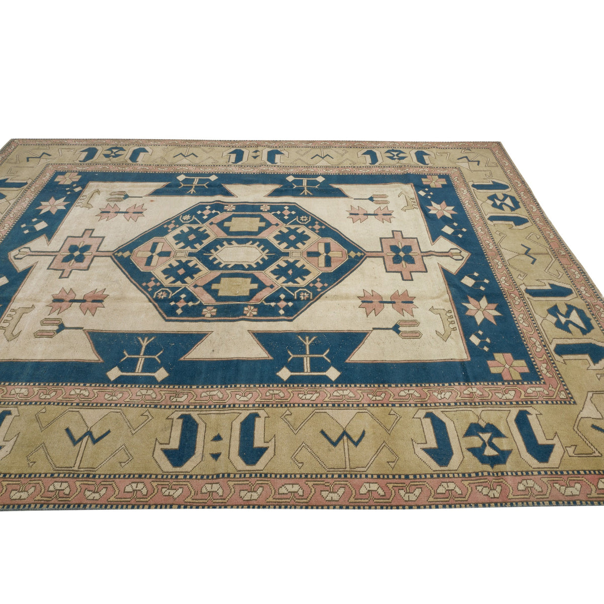 Nehban - (7'10" x 11'2") Oriental Turkish Rug