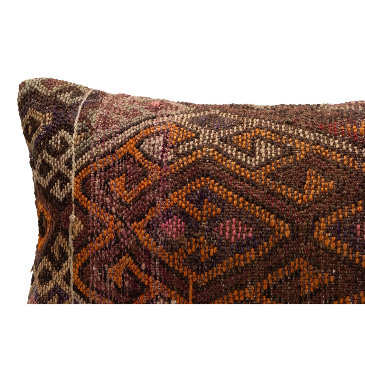 Authentic Ethnic Kilim Pillow Case 12" x 20"