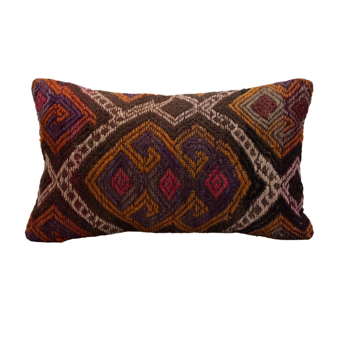 Handwoven Ethnic Kilim Pillow Cover 12