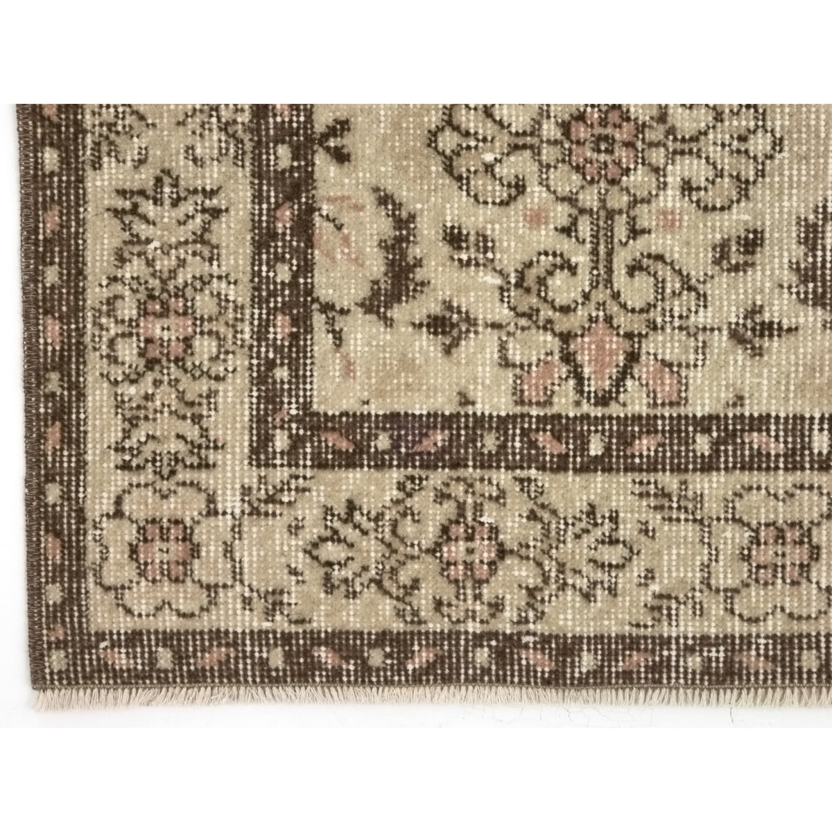 Klaudyn - (3'11'' x 6'7'') Vintage Turkish Rug