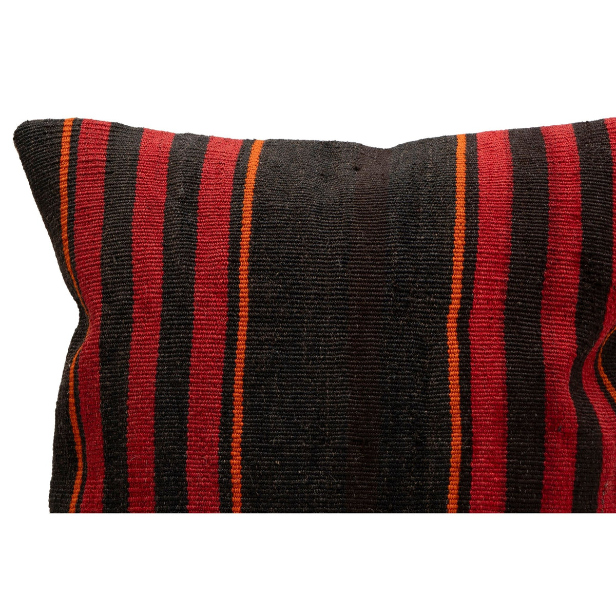 Vintage Striped Kilim Throw Pillow Case 16" x 16"