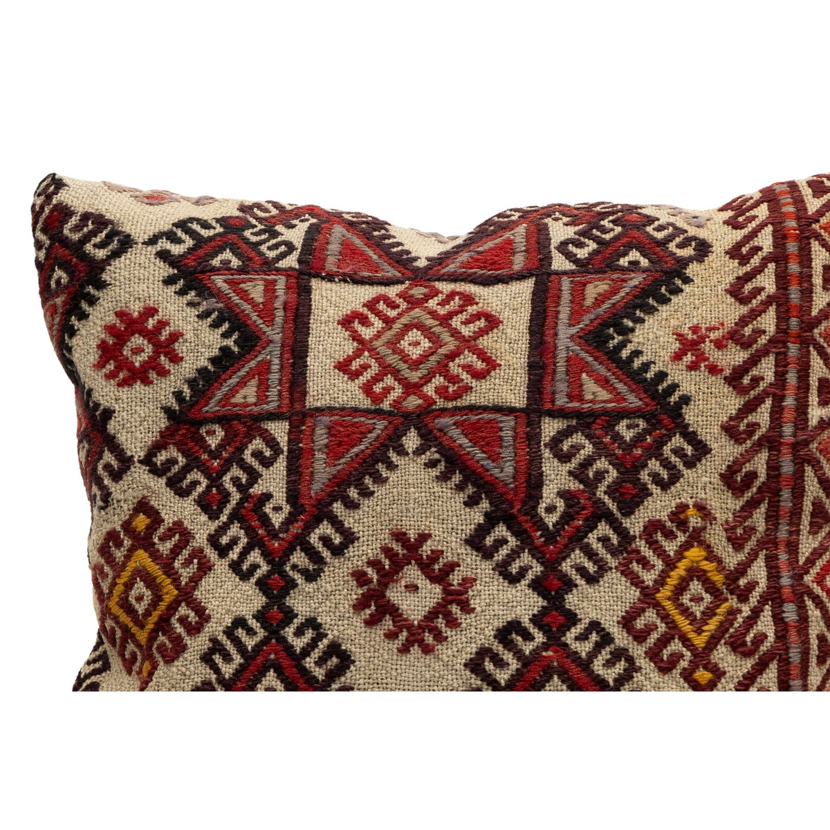 Handmade Kilim Throw Pillow Cover 16" x 16"