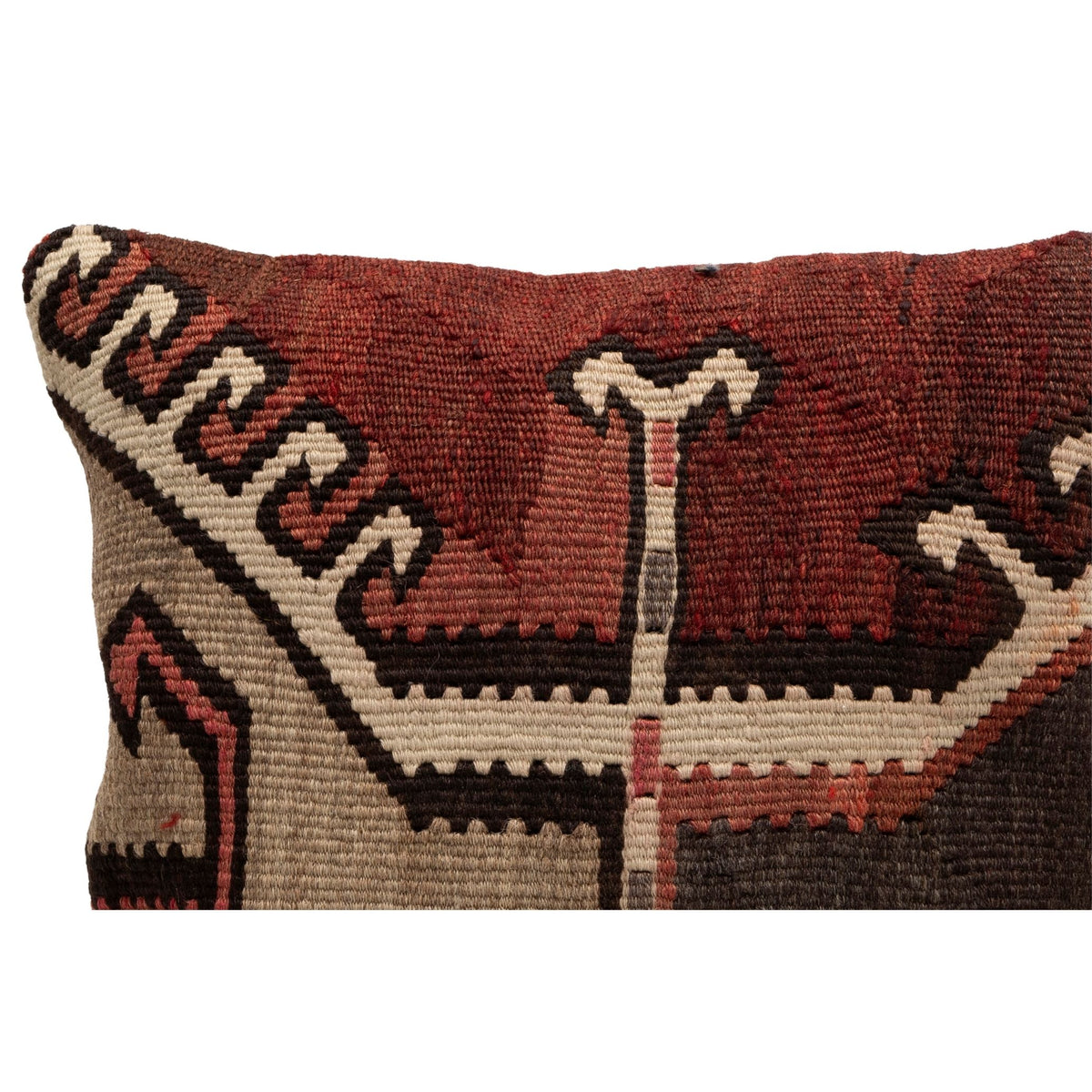 Handmade Kilim Throw Pillow Cover 16" x 16"