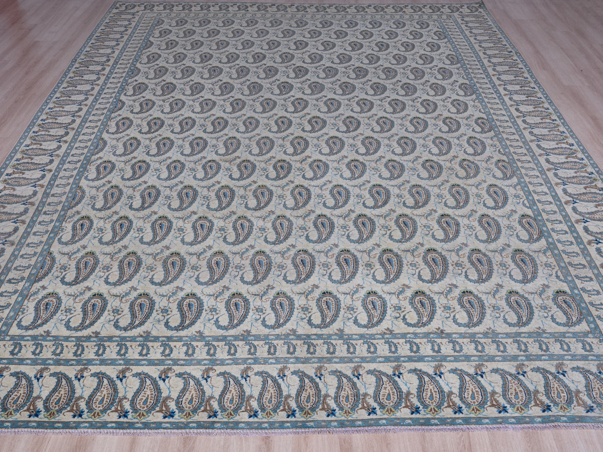 9'7" x 13'3" Oriental Blue Persian Style Rug