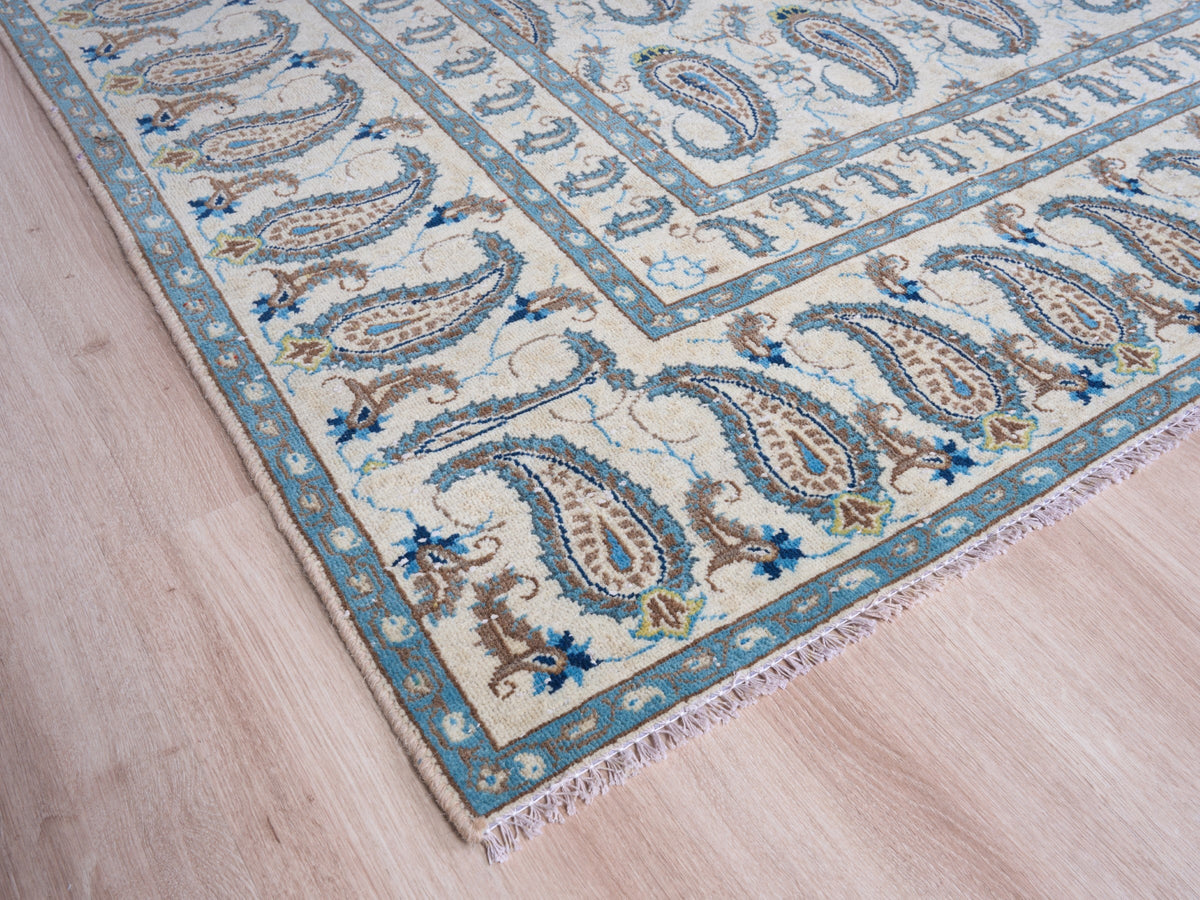 9'7" x 13'3" Oriental Blue Persian Style Rug