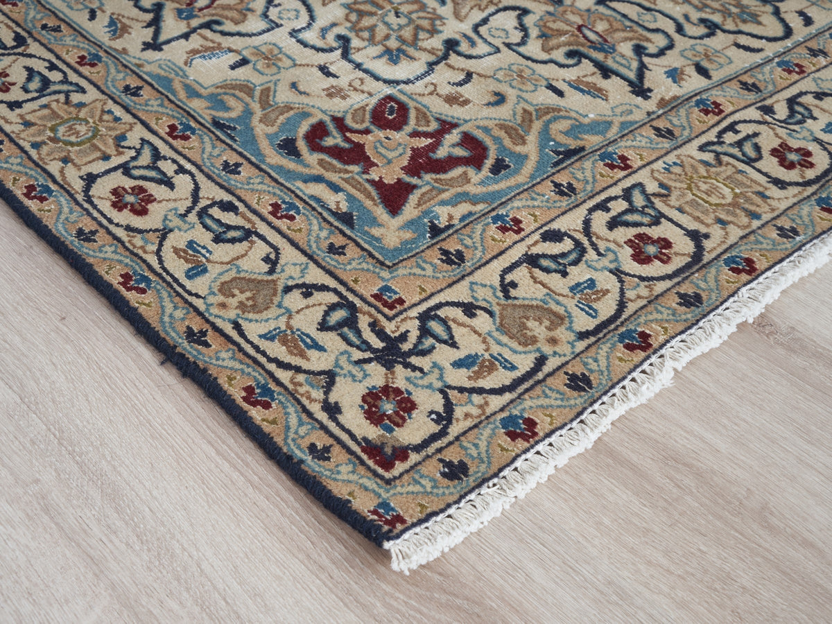 3'8" x 6'9" Oriental Persian Style Blue Rug