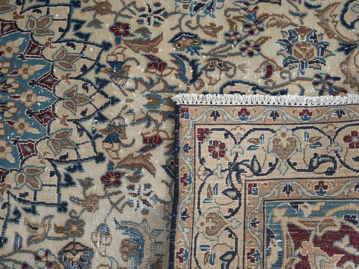 3'8" x 6'9" Oriental Persian Style Blue Rug