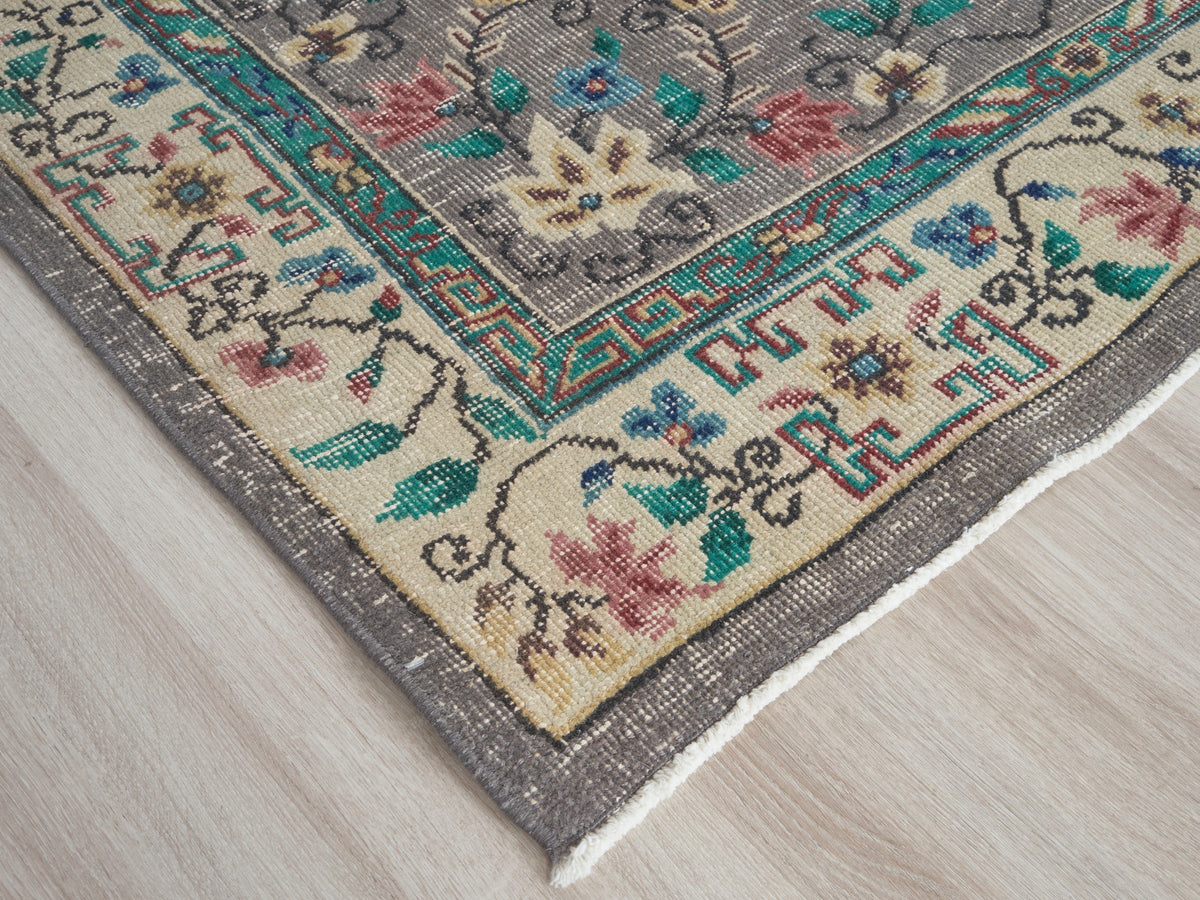 3'9" x 7' Small Turkish Vintage Rug