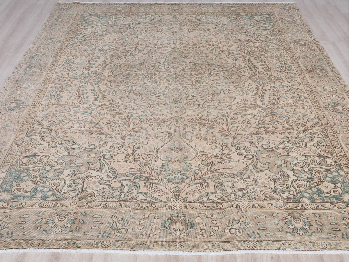 8' x 11'3" Oriental Neutral Persian Style Rug