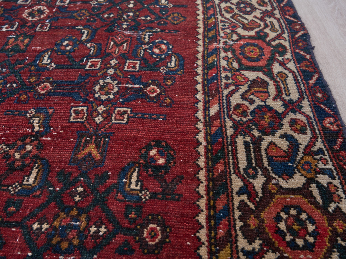 3'5" x 10'2" Oriental Persian Style Runner Rug